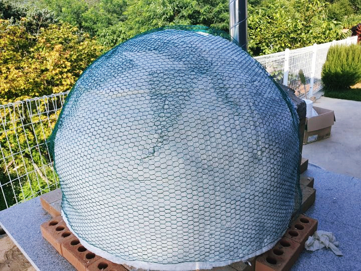 피자 화덕 매쉬망 작업