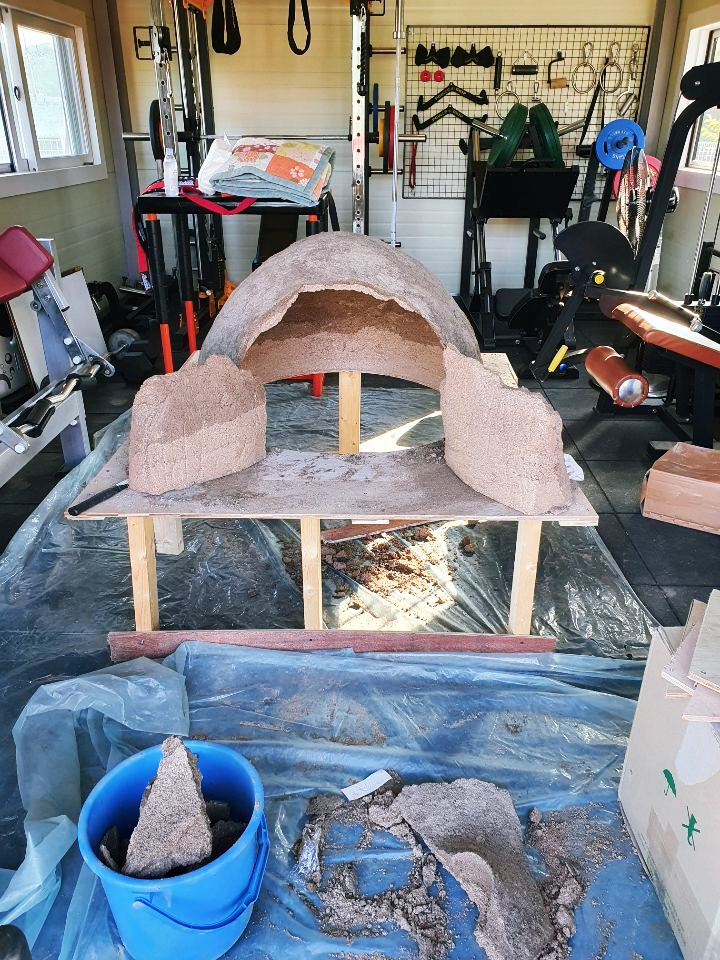 실패한 피자화덕