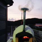 완성된 피자화덕 모습!