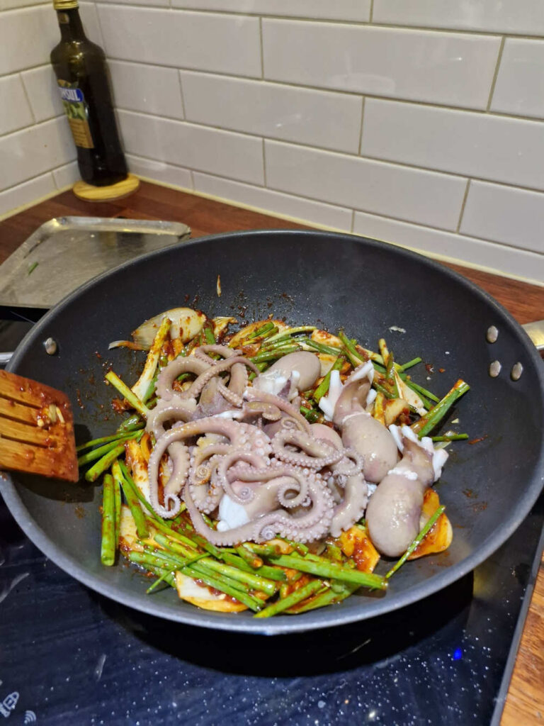 Korean Spicy Octopus 13