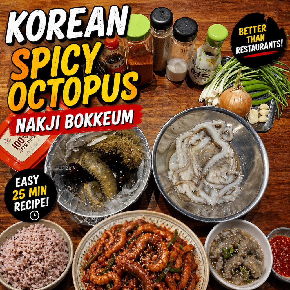 Korean Spicy Octopus Recipe