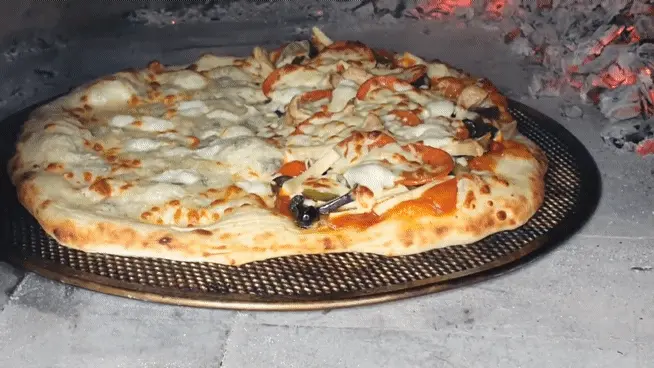 완벽한 화덕피자 모습