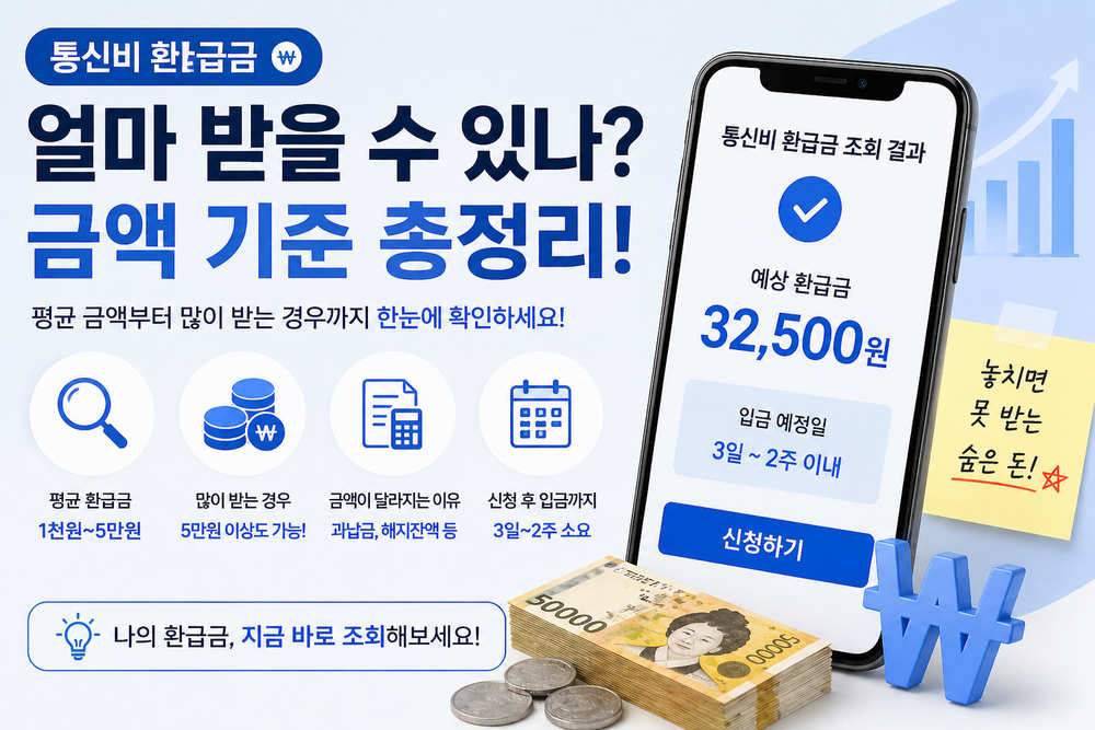 통신비 환급금
